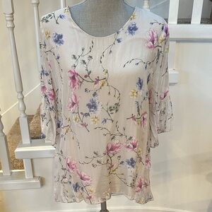 Nwt. Viola Borghi pure silk blouse